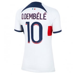 Lacne Ženy Futbalové dres Paris Saint-Germain Ousmane Dembele #10 2023-24 Krátky Rukáv - Preč